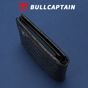 <span class=keywords><strong>Portafoglio</strong></span> in Pelle da <span class=keywords><strong>Uomo</strong></span> BULLCAPTAIN, Porta Carte Multiplo, Grande Capacità, Casual, per Affari, Porta Soldi, Porta Carte di Credito, Regalo per <span class=keywords><strong>Uomo</strong></span> - Product Image 4