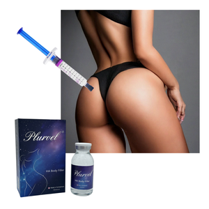 Plurvel <span class=keywords><strong>Precio</strong></span> al por Mayor, Relleno Corporal <span class=keywords><strong>en</strong></span> Vial de 100ml, Ácido Hialurónico Inyectable, Relleno Dérmico para Aumento de Glúteos y Senos - Product Image 1