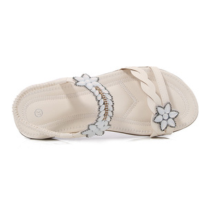 Summer Fashion Trend Women's Genuine Leather Open Toe <b>Sandals</b>-Durable Strappy Design for Spring - Product Image 5