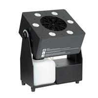 Machine à bulles LED professionnelle en promotion avec télécommande DMX rechargeable pour mariages et fêtes