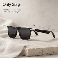 Lunettes Audio Intelligentes 5.4 – Lunettes de Soleil à Oreille Ouverte, Musique Sans Fil, Étanche IP65, 6H d'Autonomie pour Hommes et Femmes
