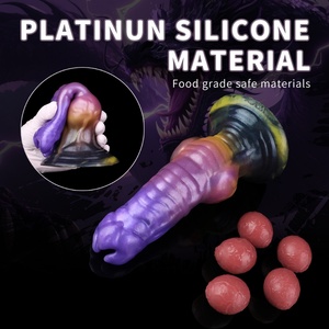 YOCY al por mayor: Juguetes sexuales con ovipositor, dildo de fantasía con nudo grande, consolador con función de puesta de huevos, plug anal y bolas vaginales para masturbador masculino y femenino. - Product Image 6