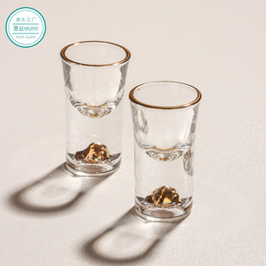 Crystal Glass Jinshan Liquor Cup And Decanter <b>Set</b> 100Ml Eco Friendly Baijiu Glass Serving <b>Set</b> - Product Image 5