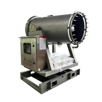 Canon à brouillard de 60 m de portée pour la suppression de la poussière dans l'exploitation minière industrielle, canon à eau à haute pression avec système de brumisation