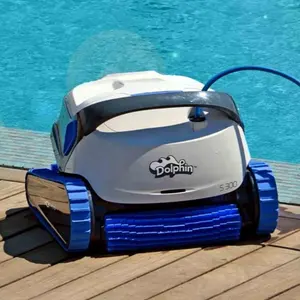 Limpiador de Piscinas Automático <span class=keywords><strong>Dolphin</strong></span> <span class=keywords><strong>S300I</strong></span>, <span class=keywords><strong>Robot</strong></span> de Limpieza Avanzado de Fácil Operación para Diversión Acuática - Product Image 1