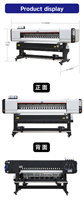 DELUXEJET SERIES Quatre têtes d'impression imprimante à grande vitesse Imprimante à papier à sublimation
