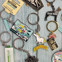 Cadeau d'affaires promotionnel pour logo personnalisé porte-clés en métal porte-clés lettre personnalisée porte-clés personnalisé en alliage de zinc