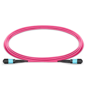Câble LSZH haute vitesse MPO/MTP monomode multimode OM3 OM4, cordon de brassage MPO-MPO, jumper de tronçon - Product Image 1