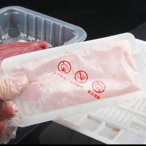 Almohadilla Absorbente Desechable de Humedad y Sangre para Envasado de Alimentos, Grado Alimenticio, Ecológica, Hecha en EE. UU. con Pulpa - Product Image 6