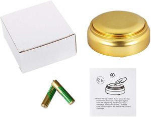 Sistema de avisador sonoro ligero y potente con sonidos únicos para excelentes juegos de preguntas y respuestas - Family <span class=keywords><strong>Feud</strong></span>, Jeopardy. Pantalla de plástico. Batería para el jugador ganador. - Product Image 6