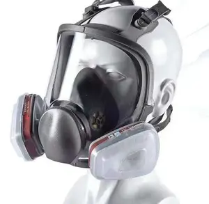 Hot Sale Gas Mask Manufacturer Supplied electric Full Face toxic Mask respirator Activated Carbon air Filter