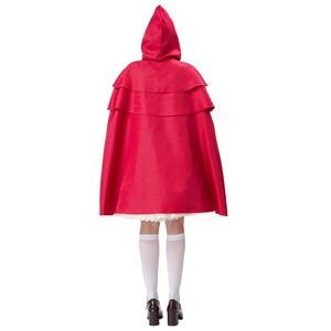 Disfraz de Caperucita Roja para Mujer Adulta con Capa, Conjunto de Disfraz para Halloween, Cosplay, Fiesta, Juego de Roles - Product Image 4