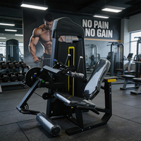 Machine d'extension et de flexion des jambes assise, équipement de musculation professionnel pour salle de sport, exercices de fitness, garantie de qualité