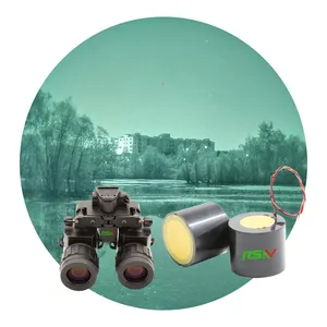 눈부심 방지 기능 더 빠른 전달 SNR25 + 헤드마운트 P43 녹색 인광 야간 투시경 쌍안경 PVS31