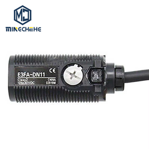 โฟโตอิเล็กทริคเซนเซอร์แบบเลเซอร์ทรงกระบอก E3FA-LP12 E3FA-LN12 E3FA-DP12 เอาต์พุต PNP สำหรับระบบอัตโนมัติทางอุตสาหกรรม - Product Image 1