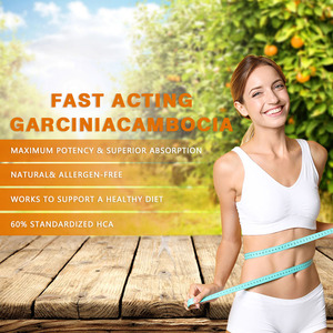 แคปซูลจัดการน้ำหนัก Garcinia cambogia 60% สูตร HCA มาตรฐานช่วยเพิ่มการเผาผลาญของผู้ใหญ่ - Product Image 4