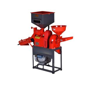 เครื่องสีข้าวขนาดเล็กอัตโนมัติสำหรับข้าวเปลือกและข้าวโพด พร้อมเครื่องขัดขาวและขัดเงาแบบรวมทันสมัย ใช้มอเตอร์ไฟฟ้าเฟสเดียว เหมาะสำหรับอุตสาหกรรมฟาร์ม - Product Image 1