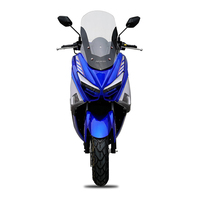 Puissant scooter à essence 150cc et 200cc pour adultes certifié EPA DOT à disque avant et arrière refroidi par air EFI
