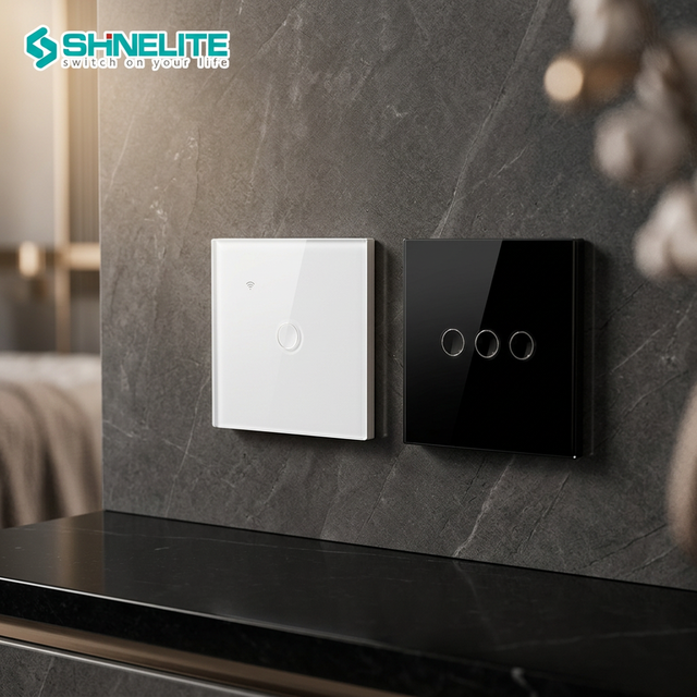 2026 Factory Price New Model UK High Quality Smart Home Switch Tuya Wall Light WIFI Smart Switch