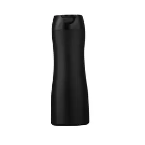 独特哑光黑色塑料空沐浴露瓶HDPE 500毫升挤压洗发水瓶护发塑料瓶