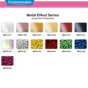 Giysi süblimasyon ısı transferi metalik malzeme vinil Film için özel yapılmış Transfer demir metre başına - Product Image 6