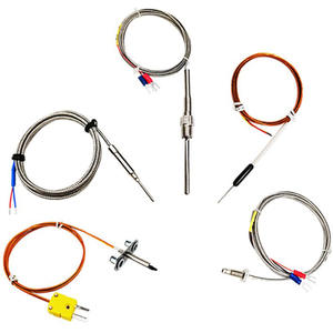 <span class=keywords><strong>K</strong></span>型E型精密熱電電対M6M8スクリュー型温度センサー高精度プローブ工業用金型温度 - Product Image 1