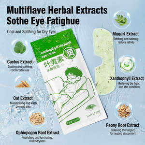 OEM Masker Mata Pendingin Sekali Pakai Kompres Dingin Masker Mata Es Melembapkan Menutrisi Fitur untuk Menghilangkan Kelelahan Lingkaran Hitam - Product Image 2