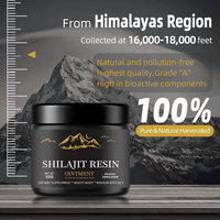 Résine de Shilajit Biologique de Haute Qualité 50g Extrait Pur Himalaya Complément Alimentaire pour Adultes Solution Buvable 30g