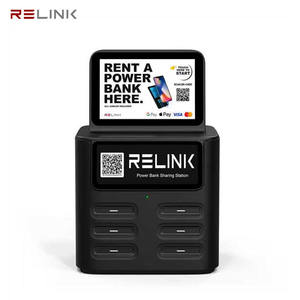 Kiosque de recharge de batterie externe Relink et station de recharge partagée pour le service de location de recharge de té<span class=keywords><strong>l</strong></span>éphone avec station d'accueil - Product Image 1