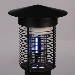 Lámpara LED para exteriores para matar mosquitos, malla eléctrica de acero inoxidable de 7W para césped, patios y jardines - Product Image 1