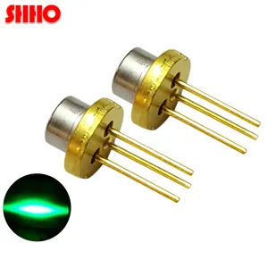 High quality TO18/diameter 5.6mm 520nm 10mw green laser diode laser semiconductor virtual keyboard launcher lawn lamp parts