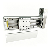 Module de glissière motorisée à haute rigidité avec vis à billes de précision et double rail de guidage, capacité de charge de 85 kg