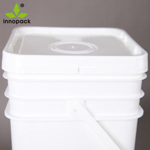 Seau/panier carré en plastique de qualité alimentaire Innopack 20L pour le stockage de poudre alimentaire, d'huile et de peinture - Product Image 5