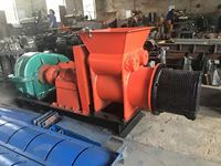 Broyeur à argile et à terre de type 260 à faible coût avec engrenage pour la fabrication de carreaux et de briques de toiture