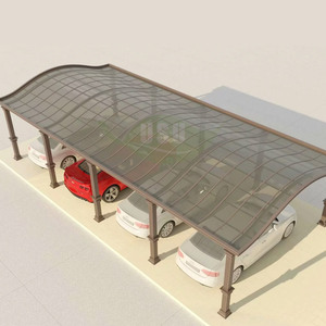 Tentes de garage pour voitures en polycarbonate / abri de stationnement pour voitures / abri de stationnement pour voitures - Product Image 5