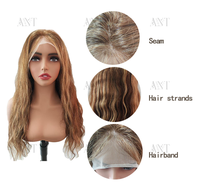 Perruque Lace Front Deep Wave en Cheveux Humains Indiens, Densité 250%, 255g, Pré-épilée, Dentelle HD Transparente, Ligne de Cheveux Naturelle, Trame de Cheveux
