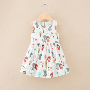 Vestido Floral de Algodón para Niña de 1 a 6 Años, Diseño Nuevo de Verano 2022, Vestido Holgado con Estampado para Bebés, Ropa Casual para Niñas - Product Image 1
