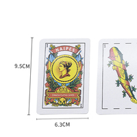 Produits les mieux classés Cartes à jouer personnalisées en gros portables Jeu de cartes imperméable Naipes Cartes à jouer