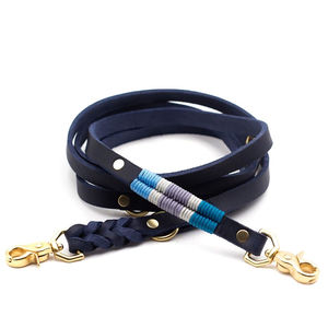 Collar de perro táctico ajustable bohemio 2025, correa de cuero trenzado genuino con nailon PU y plástico, diferentes tamaños disponibles - Product Image 4