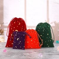 Sacs à bijoux en velours de luxe avec logo personnalisé, pochettes à cordon en suède pour bijoux, sacs cadeaux