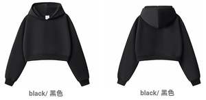 <span class=keywords><strong>Sweat</strong></span>-shirt à capuche décontracté à manches longues pour <span class=keywords><strong>femme</strong></span>, confortable pour l'automne, vêtements de sport pour la maison - Product Image 3