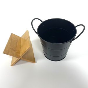 Estante de Almacenamiento para Utensilios de Cocina, Organizador de Cubiertos de Bambú, Soporte para Cucharas y Palillos - Product Image 4