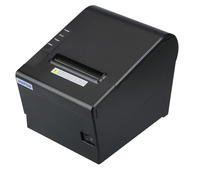 Printer Thermal HSPOS J80 80mm 250mm/s Pemotong Otomatis USB LAN Serial BT WiFi Laci Kas untuk POS Retail