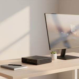 Mini PC de bureau compact <span class=keywords><strong>Intel</strong></span> <span class=keywords><strong>Core</strong></span> <span class=keywords><strong>i3</strong></span> <span class=keywords><strong>1005G1</strong></span>, 4 Go de mémoire vidéo, disque dur 1 To, prend en charge la RAM DDR4, SSD NVMe, Win11/Linux, Office, IA - Product Image 1