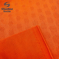 Rollo de Tela para Camisetas de Fútbol 25/26, 160 g/m², 100% Poliéster Jacquard, Tejido de Punto, Secado Rápido, Elástico, para Niños y Niñas