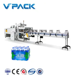 Pequeno negócio máquina Garrafa De Água Calor psiquiatra Túnel/Filme Shrinking Wrapper Embalagem máquina/Linear Shrink Wrapping Machine