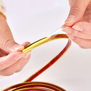 Tiras Decorativas Autoadhesivas <span class=keywords><strong>para</strong></span> Azulejos, Tiras Doradas <span class=keywords><strong>para</strong></span> Decoración de <span class=keywords><strong>Muebles</strong></span>, Accesorios <span class=keywords><strong>para</strong></span> Sofás, Tiras de Plástico PVC - Product Image 2