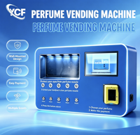 Distributeur automatique de parfum en acier inoxydable haut de gamme avec écran tactile, SDK, retour de monnaie, service en libre-service, pour centres commerciaux