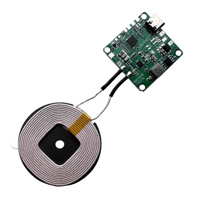 20W High Power 10mm Fast Charging Wireless Charger Transmitter Module for General Car Furniture Modification