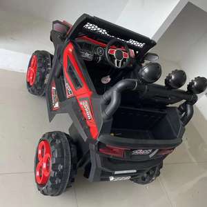 Voitures électriques pour enfants à double transmission 4x4, 12V, en plastique, à batterie, avec fonction <span class=keywords><strong>de</strong></span> mouvement avant, promotionnelles - Product Image 4